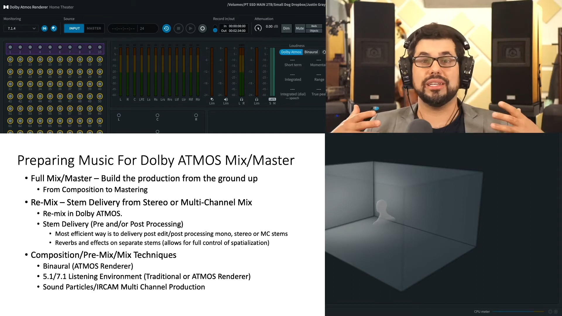 Mastering Dolby Atmos Music Production - How To Prepare Music for Dolby ...