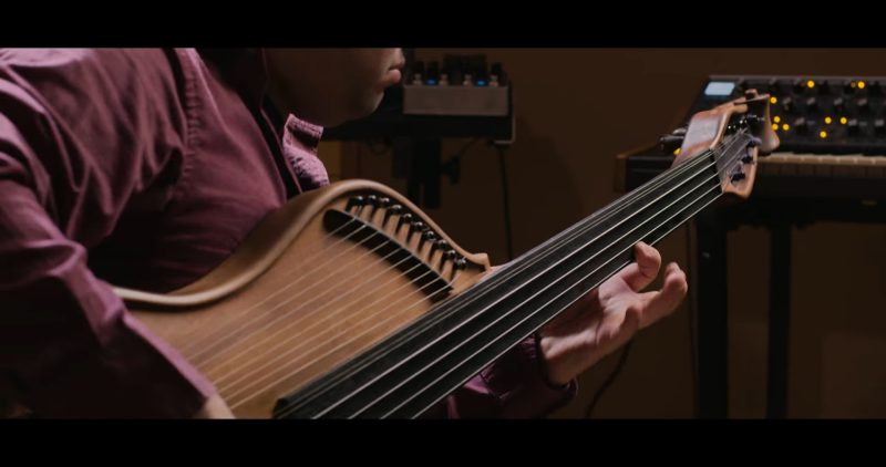 Featured image for “Immersive Bass Veena Recording | Behind Immersed: Episode 23”